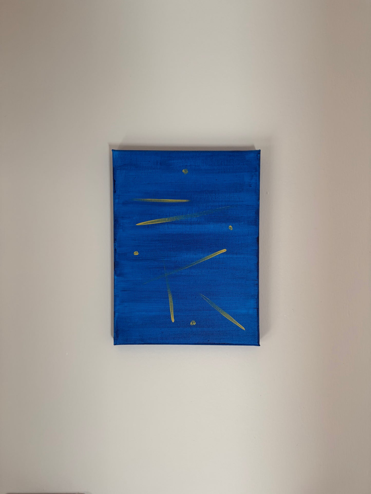 Torino Blu – Acrilico 18×24 | Serie Tracce di Viaggio