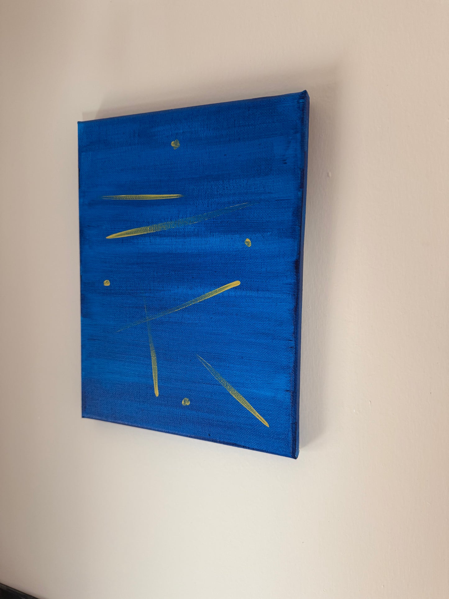 Torino Blu – Acrilico 18×24 | Serie Tracce di Viaggio