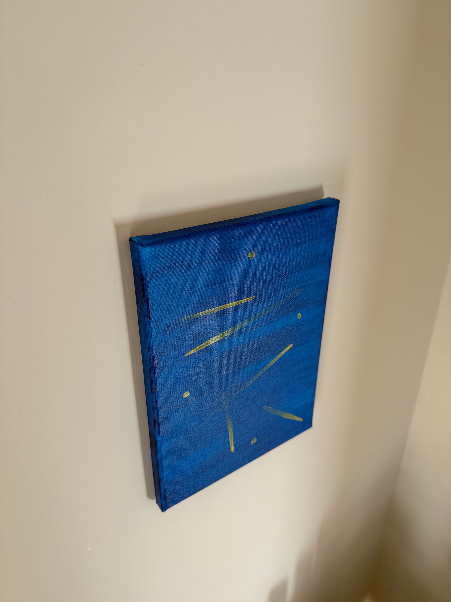 Torino Blu – Acrilico 18×24 | Serie Tracce di Viaggio