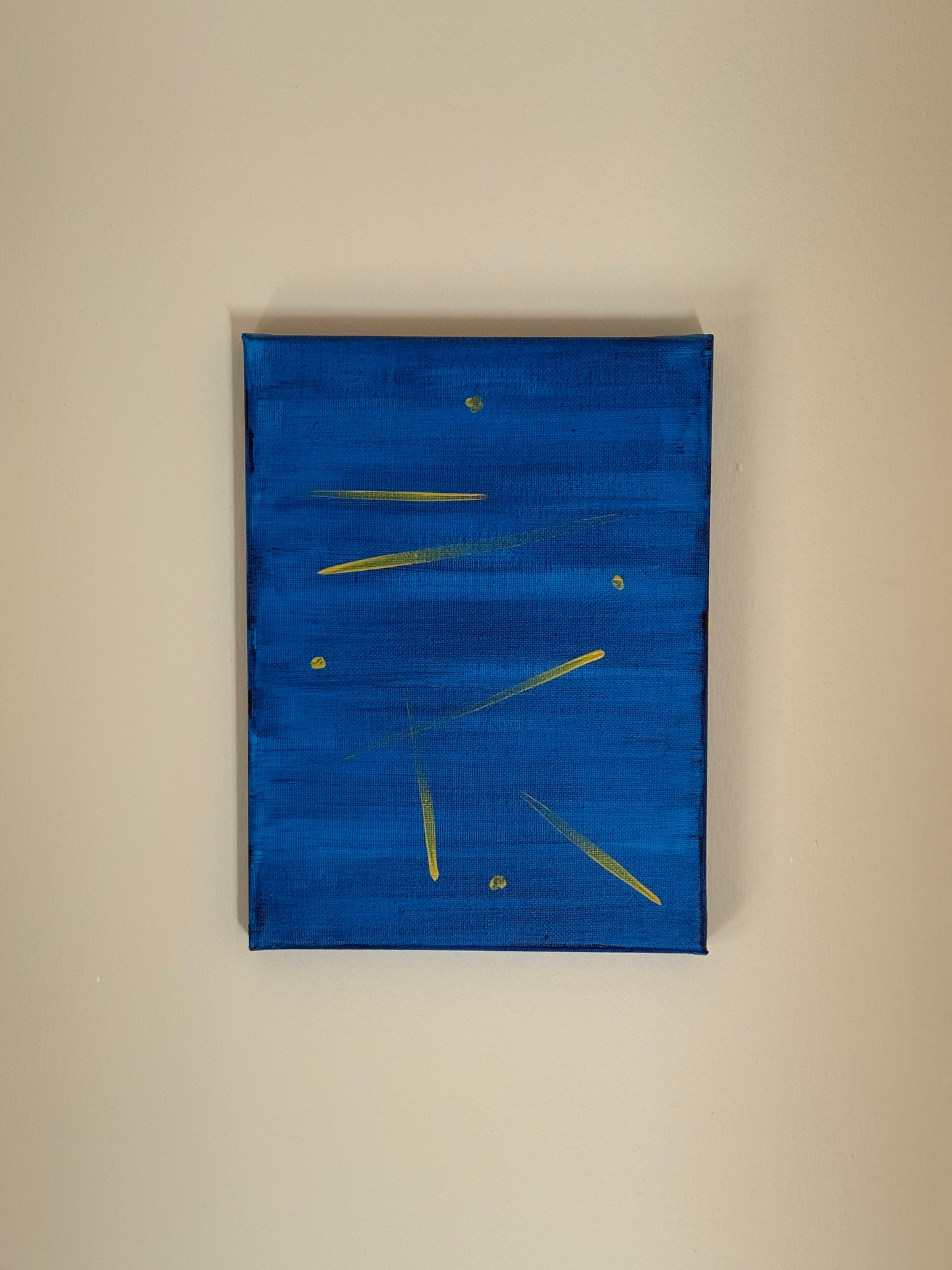 Torino Blu – Acrilico 18×24 | Serie Tracce di Viaggio