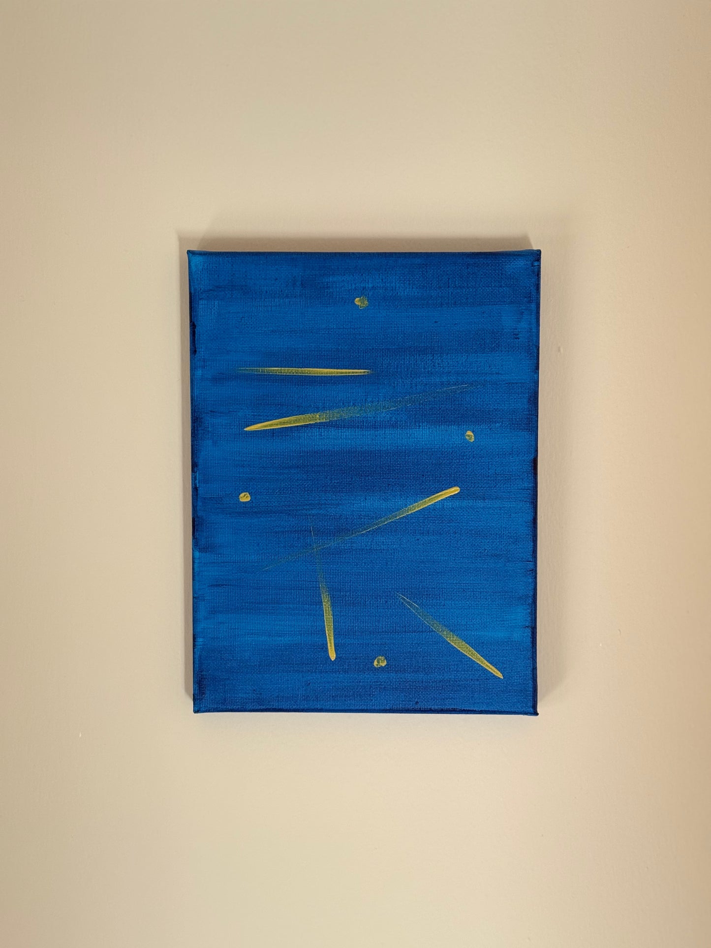 Torino Blu – Acrilico 18×24 | Serie Tracce di Viaggio