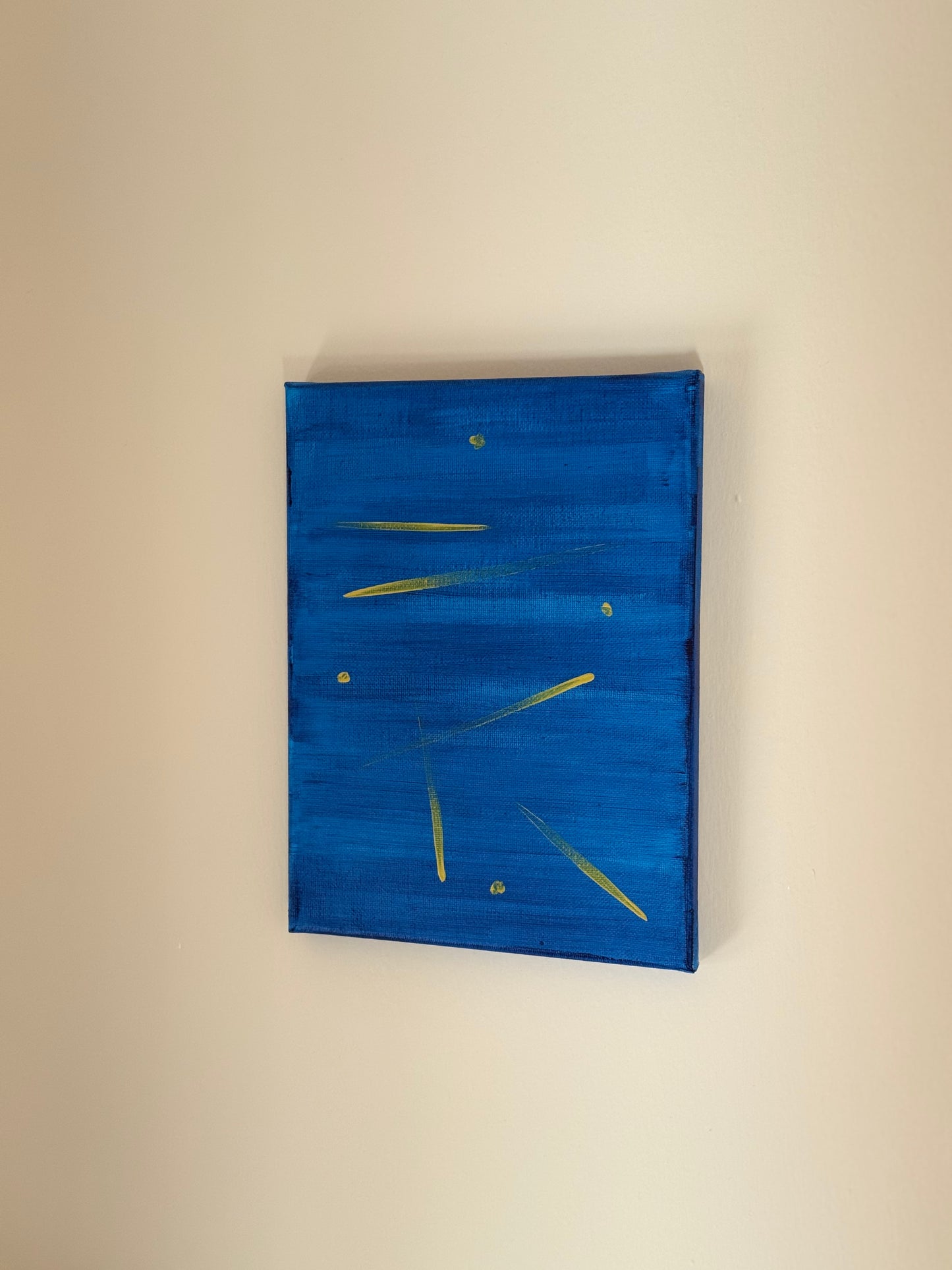 Torino Blu – Acrilico 18×24 | Serie Tracce di Viaggio