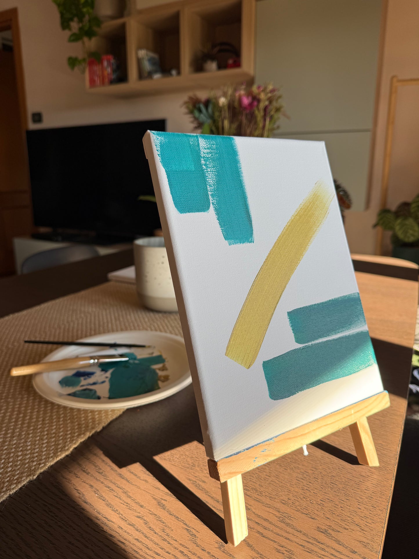 Torino Dorata – Acrilico 18×24 | Serie Tracce di Viaggio